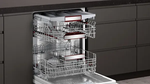 Neff S197YCX05G N 70 Fully-integrated dishwasher 60 cm Variable hinge drawer 2