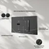Sylvox OT75B1K4GC 75" Partial Sun Outdoor TV_components