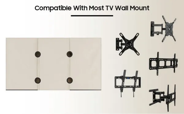 Sylvox OT65A1 Waterpoor Outdoor TV Cover for 60-65" TVs_tv mount