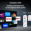 TCL 75T8C-UK 75" 4K QLED HDR Ultra HD Google TV_HDR quality