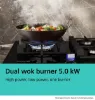Siemens ER9A6SH40 iQ700 Gas hob 90 cm Tempered glass, Black feature 7