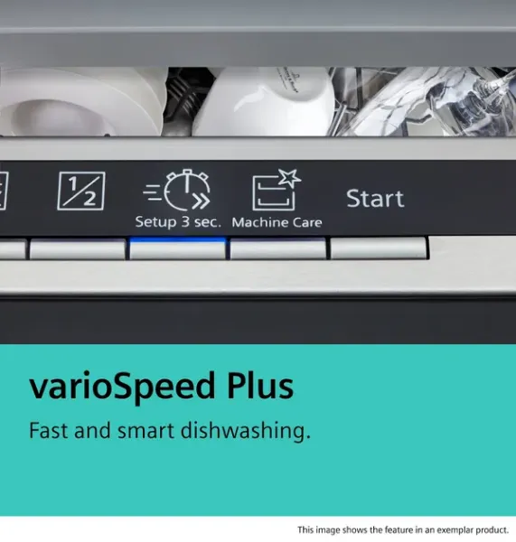Siemens SN85EX07CG, Fully-integrated dishwasher feature 3