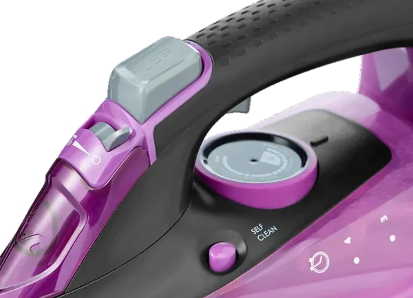 Morphy Richards 303140 Turbosteam 2800W Steam Iron - Purple_dials