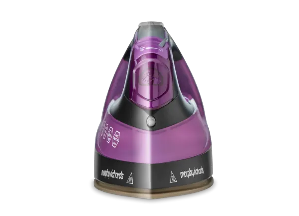 Morphy Richards 303140 Turbosteam 2800W Steam Iron - Purple_from behind