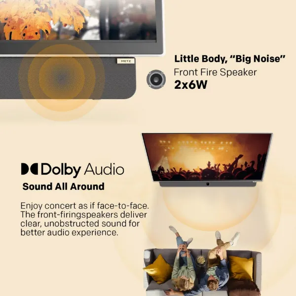 Metz 24MPE7002Z 24" Full HD Smart Google TV_sound