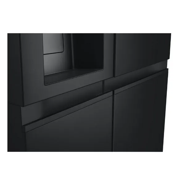 LG GSLE81EPBD 91.3cm 50/50 Frost Free American Fridge Freezer - Essence Matte Black_dispenser
