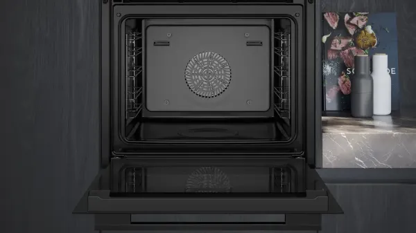 Picture of Siemens HS736G1B1B Built In Oven With Steam Function In Black