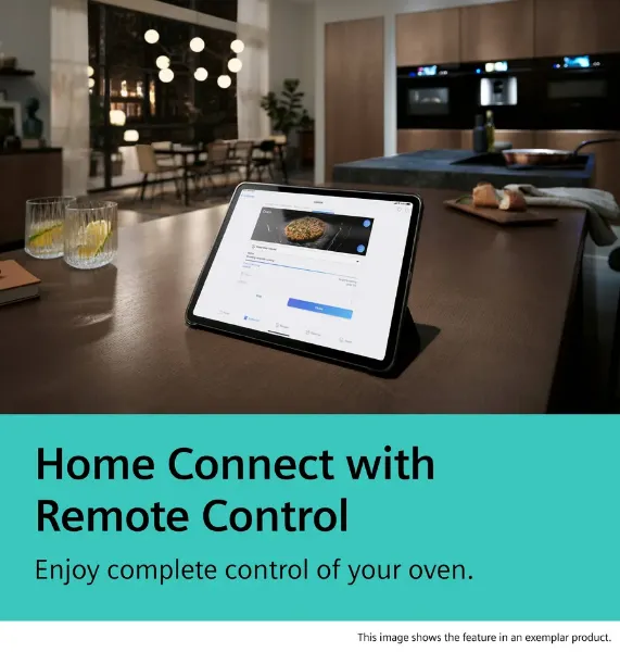 Picture of Siemens CS736G1B1 Built In Compact Oven With Steam Function In Black