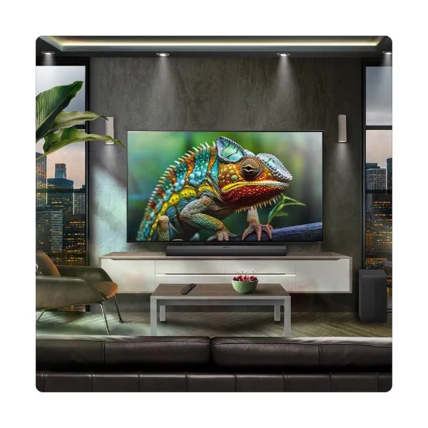 LG US70TY.AGBRLLK Wireless 3.1.1ch Soundbar & Subwoofer - Black_room view