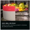 AEG OB6SM261UB 6000 Integrated Microwave 26L_heat grill or steam