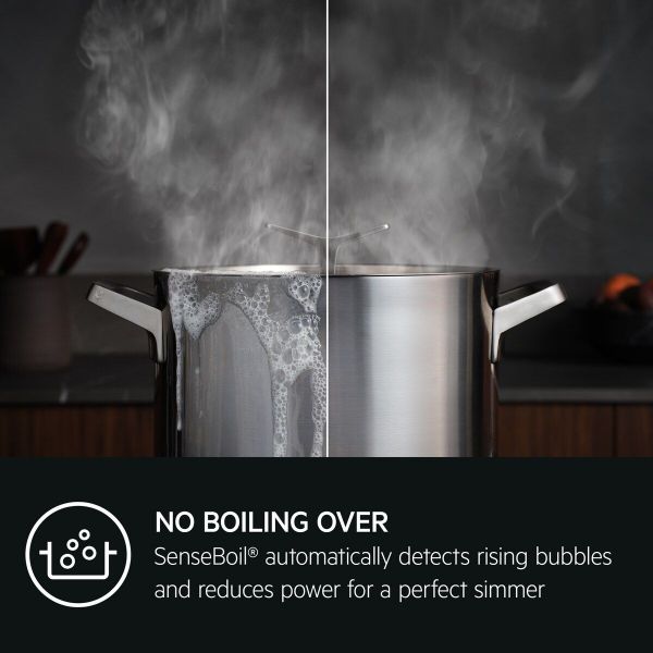 AEG TK85IM30FZ 8000 Sense 80cm Boil & Fry SaphirMatt® Induction Hob_no boiling over