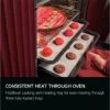 AEG OS6AB50AK 6000 SenseCook Aqua Clean Built-in Single Electric Oven_consistent heat