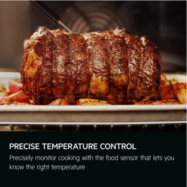 AEG OS6AB50AK 6000 SenseCook Aqua Clean Built-in Single Electric Oven_temperature control