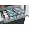 Haier HTR3518ENMTK Freestanding Fridge Freezer in Black