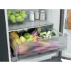 Haier HTR3518ENMTK Freestanding Fridge Freezer in Black