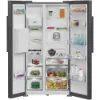 Hotpoint HPG2 6574W XBR5UK American Fridge Freezer in Black - Main stocked