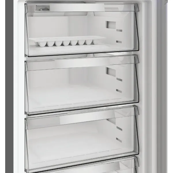 Hotpoint HPKF 6353 XBR4UK Freestanding 50/50 Fridge Freezer in Black - Main Storage 2