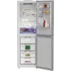 Hotpoint HPKF 6353 XP4UK Freestanding 50/50 Fridge Freezer in Silver - Main stocked