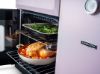 Rangemaster 17799 Classic Deluxe  90 Dual Fuel Range Cooker in Heather with Chrome Trim - CLDL90DFPHTH/CM1_main oven