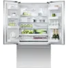 Fisher & Paykel RF610ADJX7 Fridge Freezer French Door 900mm_open