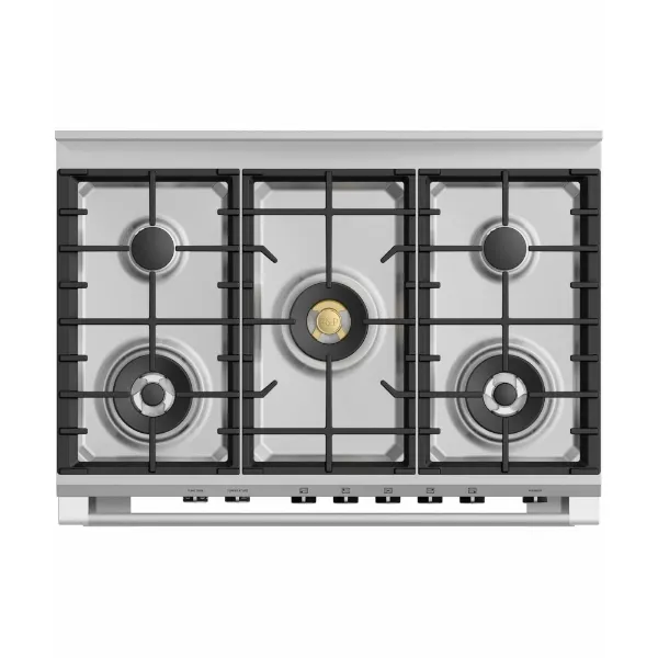 Fisher & Paykel OR90SCG6B1 90cm Dual Fuel Range Cooker - Black_top