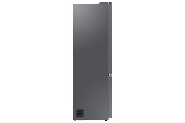 Samsung RL38C776ASR/EU Bespoke SpaceMax™ 387L Smart Combi Fridge Freezer in Real Steel_side