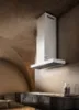 Elica HAIKU-60-WH Haiku 60cm Wall-Mounted Cooker Hood in White_side view