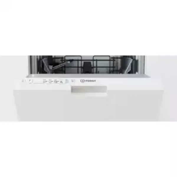 Indesit IN2IE10CS80UK Slimline Integrated Dishwasher - White controls