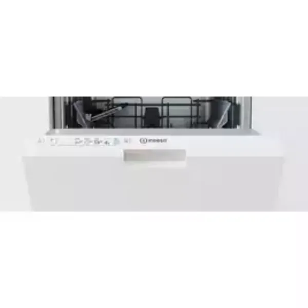 Indesit IN2ID10CS80UK Slimline Integrated Dishwasher - White controls