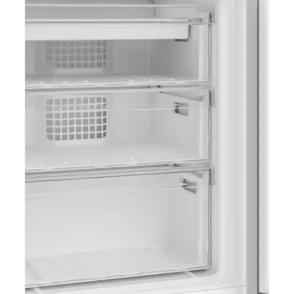 Indesit KINH 1271 B4UK Integrated No Frost 70/30 Fridge Freezer drawers
