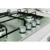 Indesit THP 642 IX/I 1 58cm Gas Hob - Stainless Steel controls