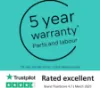 Siemens WQ46H2DXGB Heat Pump Tumble Dryer in Silver Inox_warranty