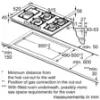 Siemens EP9A6MI40 90cm Gas Hob in Black_installation