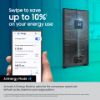 Samsung RS70F67QCTEU Series 7 SpaceMax™  Smart American Fridge Freezer in Silver_ai energy mode
