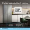 Samsung RS90F66BETEU Samsung Family Hub™ 614L Smart American Fridge Freezer in Silver_smart things