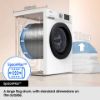 Samsung WD11DG5B15BBEU Series 5 AI Energy 11kg/6kg 1400 Spin Washer Dryer - Black_spacemax