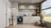 Samsung WF90F09C4SU1 Series 9 AI Home 9kg 1400 Spin Smart Washing Machine - Silver_room view