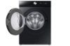 Samsung WW11DB8B95GBU1 Series 8 AI Energy 11kg 1400 Spin Smart Washing Machine - Black_door open