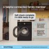 Samsung WW11DG6B85LBU1 Series 6 AI Energy 11kg 1400 Spin Smart Washing Machine - Black_smart things