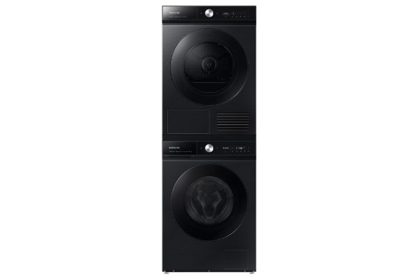 Samsung DV90BB9445GBS1 Series 8 9kg Heat Pump Smart Tumble Dryer - Black_stacked