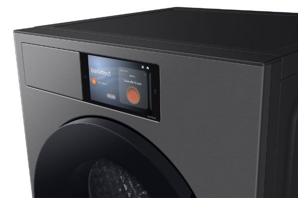 Samsung DV90F09F4SU1  Series 9 AI Home 9kg Heat Pump Tumble Dryer - Dark Grey_controls