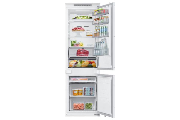 Samsung BRB70F26DES0EU 54cm 60/40 Series 6 SpaceMax™  Smart Integrated Frost Free Fridge Freezer - White_interior