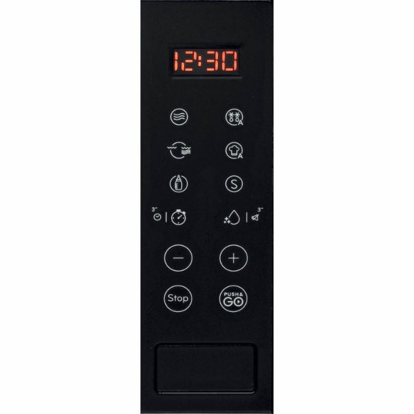 Indesit MWI 120 GX UK Built In Microwave and Grill - Stainless Steel controls