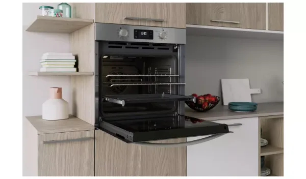 Indesit IO 278P1 X UK Built In Single Electric Oven - S/Steel open 4