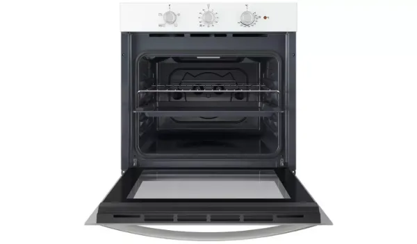 Indesit IO 232H W Built In Single Electric Oven - White open