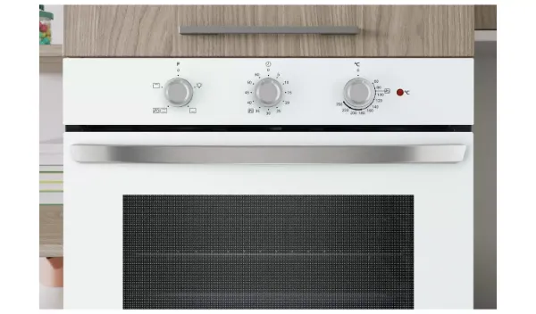 Indesit IO 232H W Built In Single Electric Oven - White controls