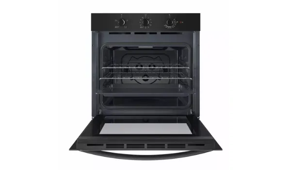 Indesit IO 232H B UK Built In Single Electric Oven - Black open