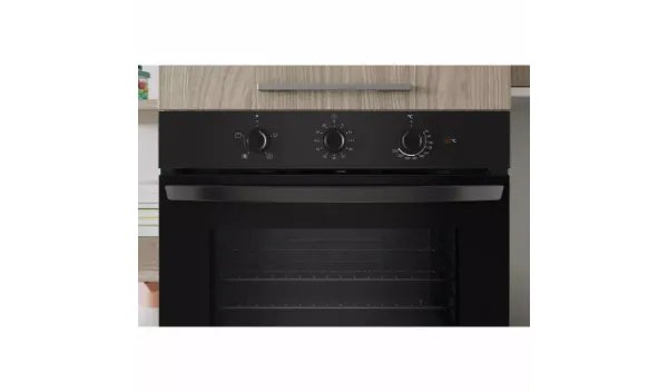Indesit IO 232H B UK Built In Single Electric Oven - Black controls