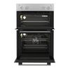 Indesit DII 10N S Built In Electric Fan Double Oven - Silver main 2