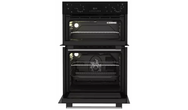 Indesit DII 10D B Built In Electric Fan Double Oven - Black main 3